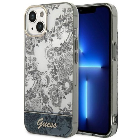 Guess GUHCP14MHGPLHG iPhone 14 Plus 6,7" szary/grey hardcase Porcelain Collection