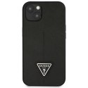 Guess GUHCP14MPSATLK iPhone 14 Plus 6,7" czarny/black hardcase SaffianoTriangle Logo