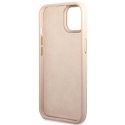 Guess GUHCP14SHG4SHP iPhone 14 6,1" różowy/pink hard case 4G Vintage Gold Logo