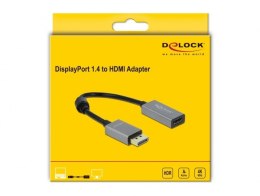 DeLOCK Aktywny DisplayPort 1.4 do HDMI Adapter 4K 60 Hz (HDR)