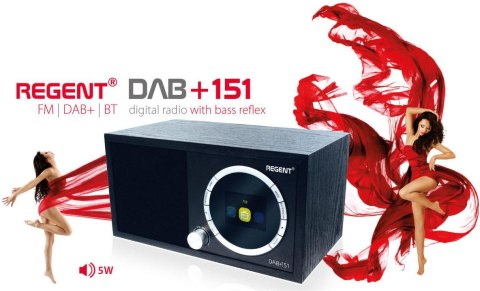 Radio Ferguson Regent DAB+ 151 / Bluetooth (Czarny)