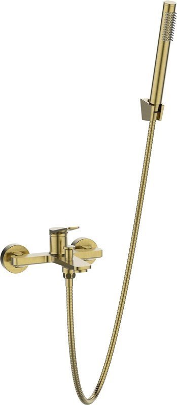 BATH MIXNESTOS WITH SHOWER SET BR GOLD
