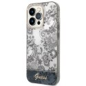 Guess GUHCP14XHGPLHG iPhone 14 Pro Max 6,7" szary/grey hardcase Porcelain Collection