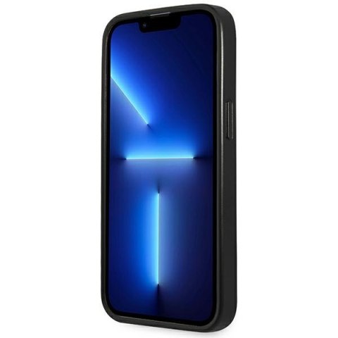 Guess GUHCP14XPSATLK iPhone 14 Pro Max 6,7" czarny/black hardcase SaffianoTriangle Logo