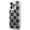 Karl Lagerfeld KLHCP14XLMNMK iPhone 14 Pro Max 6,7" hardcase czarny/black Liquid Glitter Monogram