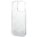 Karl Lagerfeld KLHCP14LLMNMS iPhone 14 Pro 6,1" hardcase srebrny/silver Liquid Glitter Monogram