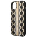 Karl Lagerfeld KLHCP14MPGKLSKW iPhone 14 Plus 6,7" hardcase brązowy/brown Monogram Stripe