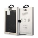 Karl Lagerfeld KLHCP14MSAKLHPK iPhone 14 Plus 6,7" hardcase czarny/black Saffiano Mono Metal Logo