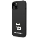 Karl Lagerfeld KLHCP14MSLCTBK iPhone 14 Plus 6,7" hardcase czarny/black Silicone Choupette Body