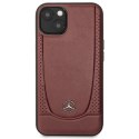 Mercedes MEHCP14MARMRE iPhone 14 Plus 6,7" czerwony/red hardcase Leather Urban Bengale