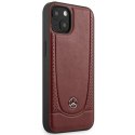 Mercedes MEHCP14MARMRE iPhone 14 Plus 6,7" czerwony/red hardcase Leather Urban Bengale