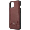 Mercedes MEHCP14MARMRE iPhone 14 Plus 6,7" czerwony/red hardcase Leather Urban Bengale