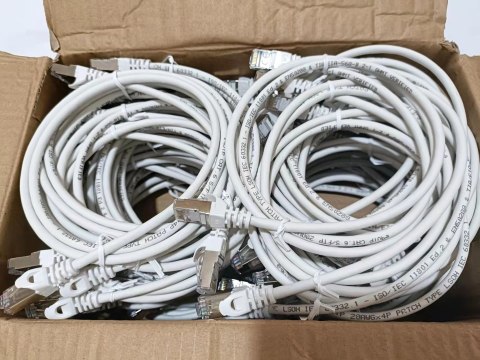 Equip 635510 kabel sieciowy Biały 1 m Cat6 S/FTP (S-STP)