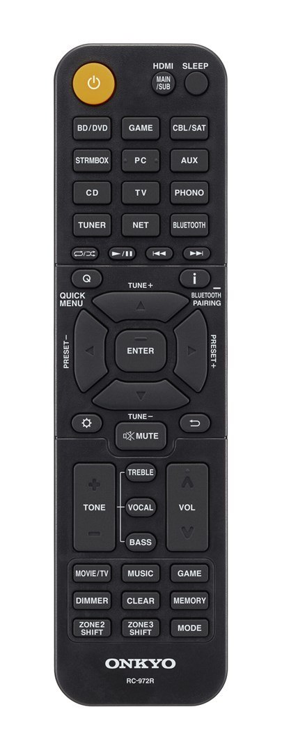 ONKYO TX-NR6100 210 W 7.2 kan. Surround Kompatybilność 3D Czarny