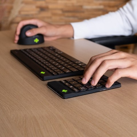 Klawiatura numeryczna R-Go Tools Numpad Break Bluetooth, czarna