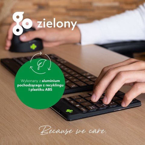 Klawiatura numeryczna R-Go Tools Numpad Break Bluetooth, czarna