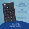 Klawiatura numeryczna R-Go Tools Numpad Break Bluetooth, czarna