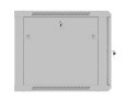 LANBERG SZAFA INSTALACYJNA RACK WISZĄCA 19" 9U 600X600 SZARA DRZWI PERFOROWANE (FLAT PACK)