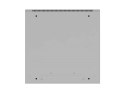 LANBERG SZAFA INSTALACYJNA RACK WISZĄCA 19" 9U 600X600 SZARA DRZWI PERFOROWANE (FLAT PACK)