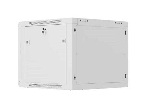 LANBERG SZAFA INSTALACYJNA RACK WISZĄCA 19" 9U 600X600 SZARA DRZWI PERFOROWANE (FLAT PACK)