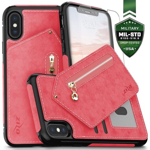 ETUI DO IPHONE X +SZKŁO 9H