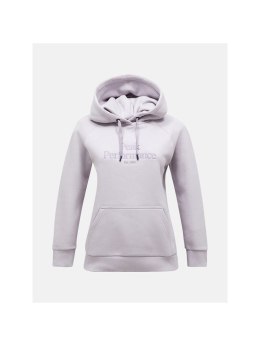 Bluza damska PEAK PERFORMANCE W Original Hood kolor szary - S