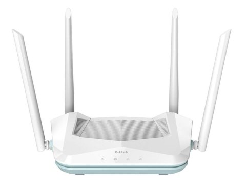 D-Link EAGLE PRO AI AX1500 Smart Router router bezprzewodowy Gigabit Ethernet Dual-band (2.4 GHz/5 GHz) Biały
