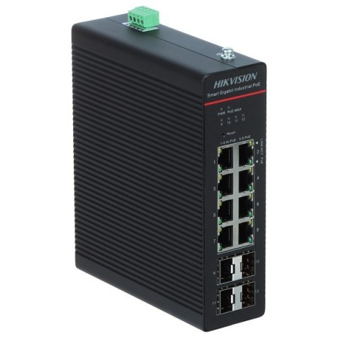 Switch Hikvision DS-3T1512HP-SI-8P4F No Power unit