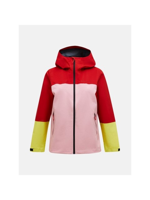 Kurtka damska PEAK PERFORMANCE W Trail Hipe 2.5L Shell Jacket kolor czerwony - S