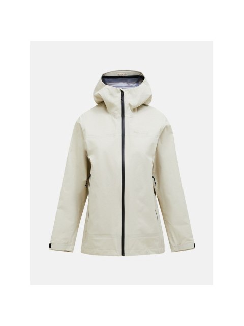 Kurtka damska PEAK PERFORMANCE W Treeline Gore-Tex 3L Shell Jacket kolor beĹĽowy - M