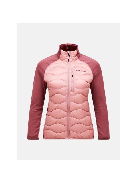 Kurtka damska puchowa PEAK PERFORMANCE W Helium Hybrid Down Jacket kolor rĂłĹĽowy - S