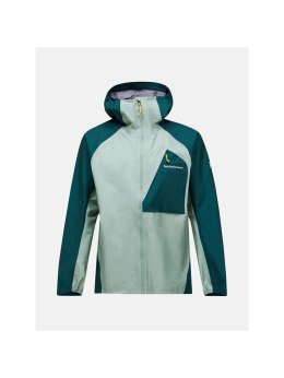 Kurtka mÄ™ska PEAK PERFORMANCE M Trail Hipe 3L Shell Jacket kolor zielony - L