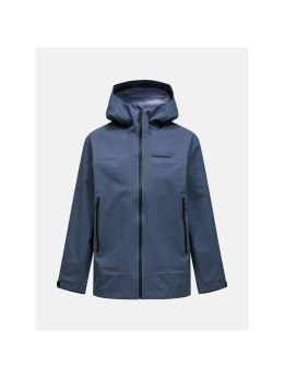 Kurtka mÄ™ska PEAK PERFORMANCE M Treeline Gore-Tex 3L Shell Jacket kolor szary - M