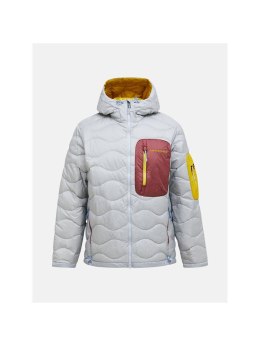 Kurtka puchowa mÄ™ska PEAK PERFORMANCE M Helium Utility Down Hood Jacket kolor szary - L