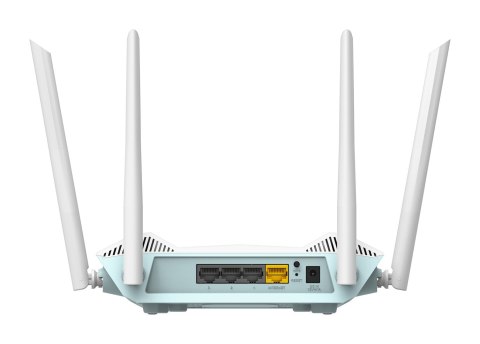 D-Link EAGLE PRO AI AX1500 Smart Router router bezprzewodowy Gigabit Ethernet Dual-band (2.4 GHz/5 GHz) Biały