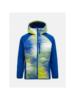 Kurtka puchowa mÄ™ska PEAK PERFORMANCE M Helium Aop Down Hybrid Hood kolor multikolor - M