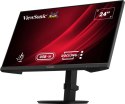 Viewsonic VG Series VG2409U-2 monitor komputerowy 60,5 cm (23.8") 1920 x 1080 px Full HD LED Czarny