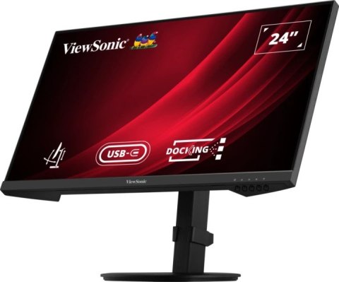 Viewsonic VG Series VG2409U-2 monitor komputerowy 60,5 cm (23.8") 1920 x 1080 px Full HD LED Czarny
