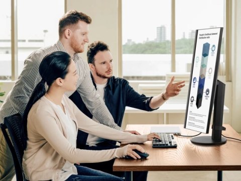 Viewsonic VG Series VG2409U-2 monitor komputerowy 60,5 cm (23.8") 1920 x 1080 px Full HD LED Czarny