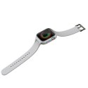 UNIQ pasek Monos 2in1 Apple Watch Strap + Case Series 4/5/6/7/8/SE 44/45mm. szary/chalk grey