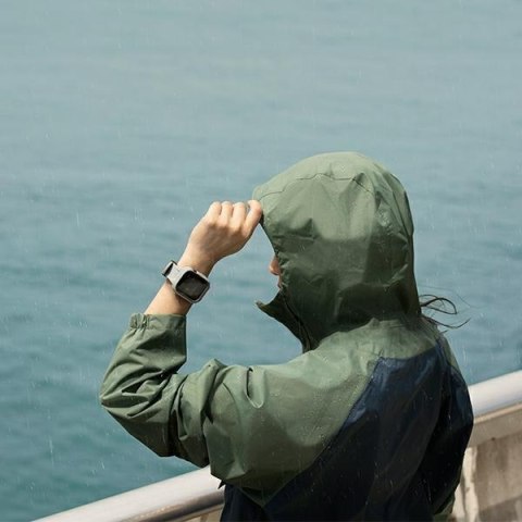 UNIQ pasek Monos 2in1 Apple Watch Strap + Case Series 4/5/6/7/8/SE 44/45mm. szary/chalk grey