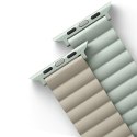 UNIQ pasek Revix Apple Watch Series 4/5/6/7/8/SE/SE2 38/40/41mm. Reversible Magnetic zielony-beżowy/sage-beige