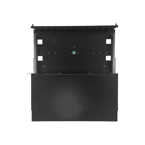 Alantec Przełącznica światłowodowa teleskopowa 12xSC simplex / 12xLC duplex 19" 1U z akcesoriami montażowymi (dławiki, opaski) (