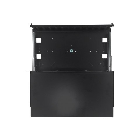 Alantec Przełącznica światłowodowa teleskopowa 24xSC duplex / 24xLC quad 19" 1U z akcesoriami montażowymi (dławiki, opaski) (FOP
