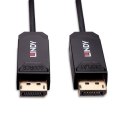 Hybrydowy kabel światłowodowy LINDY 50 m DisplayPort 2.0 UHBR10