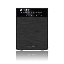 ICY BOX IB-RD3640SU3 Obudowa HDD Czarny 3.5