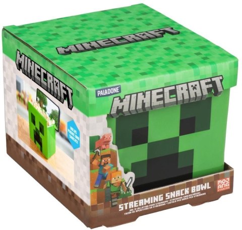 PP MINECRAFT CREEPER STREAMING SNACK BOWL