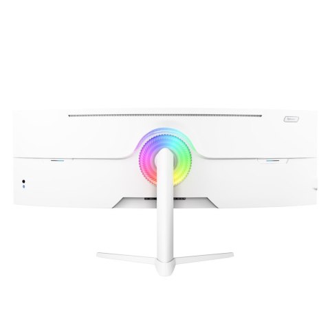 Arozzi Nova 49" Curved monitor komputerowy 124,5 cm (49") 5120 x 1440 px Dual QHD LED Biały