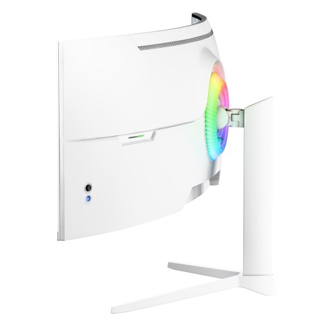 Arozzi Nova 49" Curved monitor komputerowy 124,5 cm (49") 5120 x 1440 px Dual QHD LED Biały
