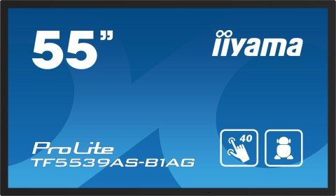 Monitor Iiyama ProLite TF5539AS-B1AG 55 PCAP IPS 4K
